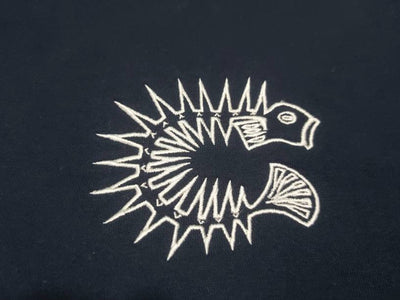 Hoodie : Navy Blue: Custom Designed Drop Shoulder Oversized Heavy Cotton Fleece Hoodie